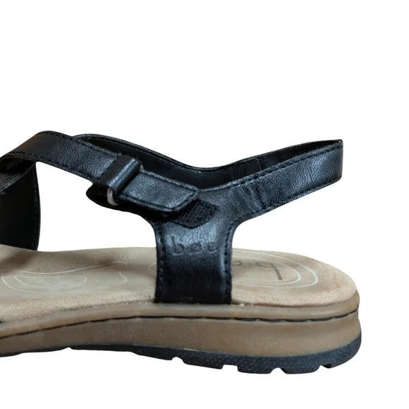 B.O.C Camelia Black Flat Slingback Sandals Size 7 - Picture 5 of 11